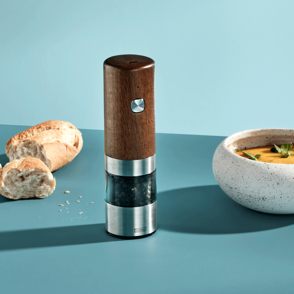 i.Mill Electric Salt & Pepper Mill in Acacia Wood