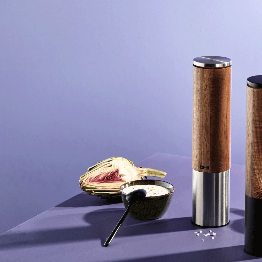 e.Mill.5 Electric Salt & Pepper Mill in Acacia Wood