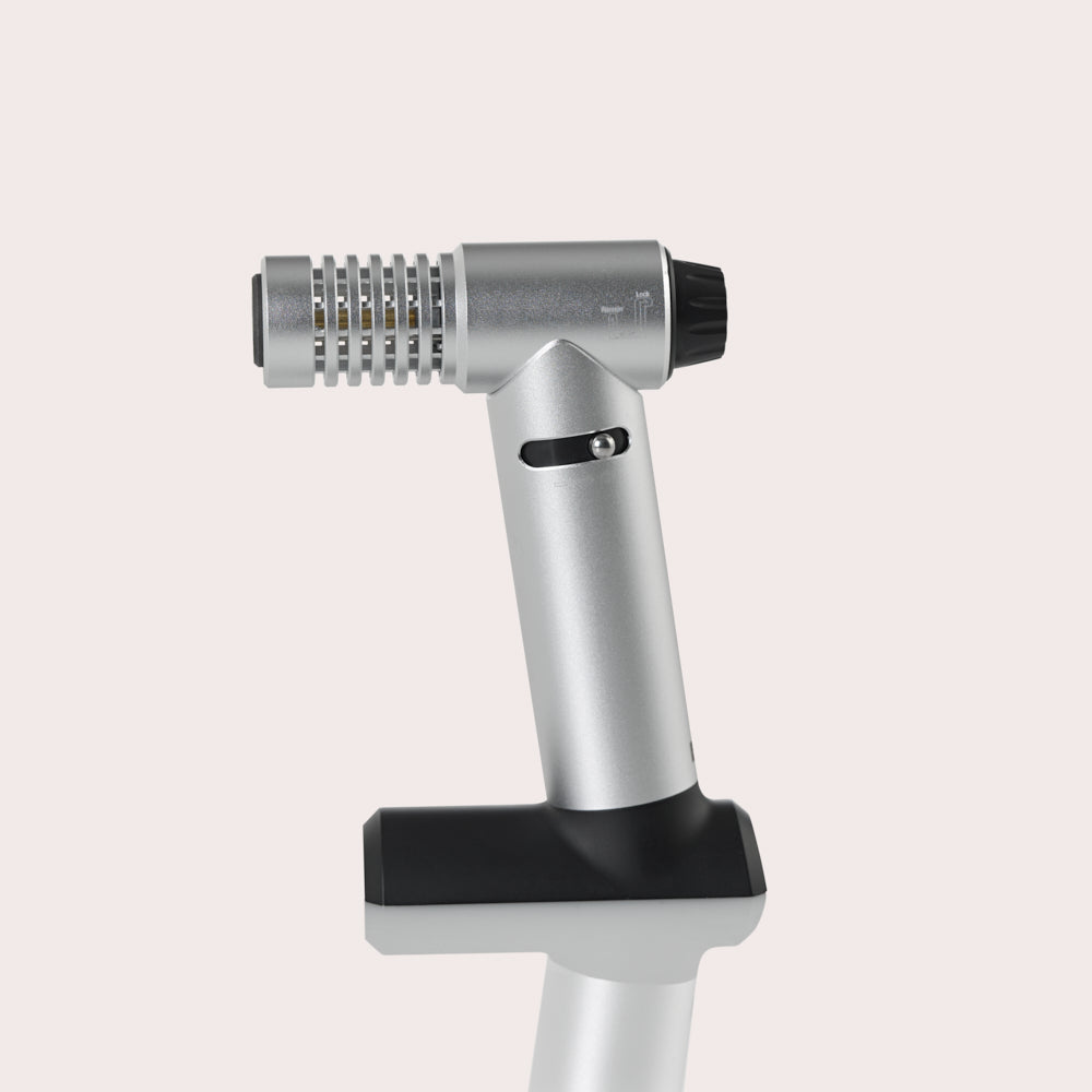 Flambé Kitchen Blowtorch Silver