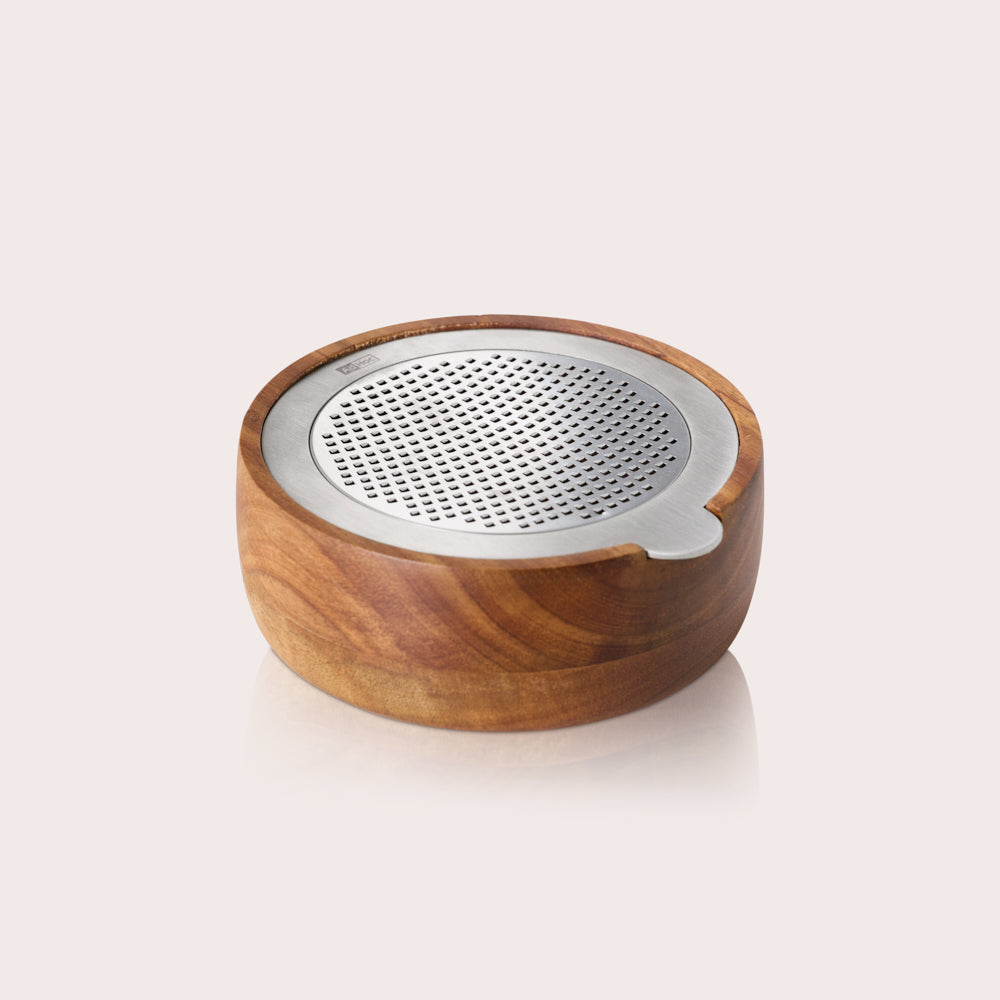 CutnServe Table Fine Grater in Acacia Wood