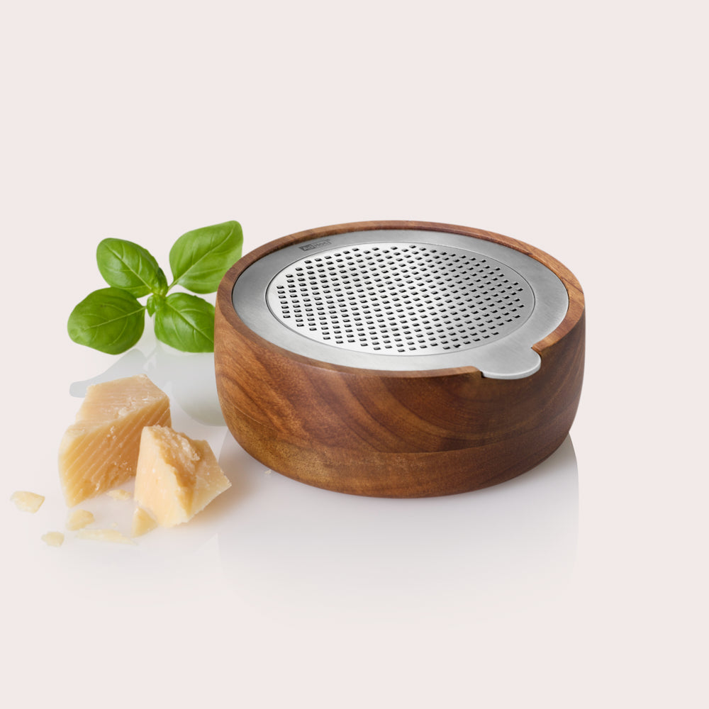 CutnServe Table Fine Grater in Acacia Wood