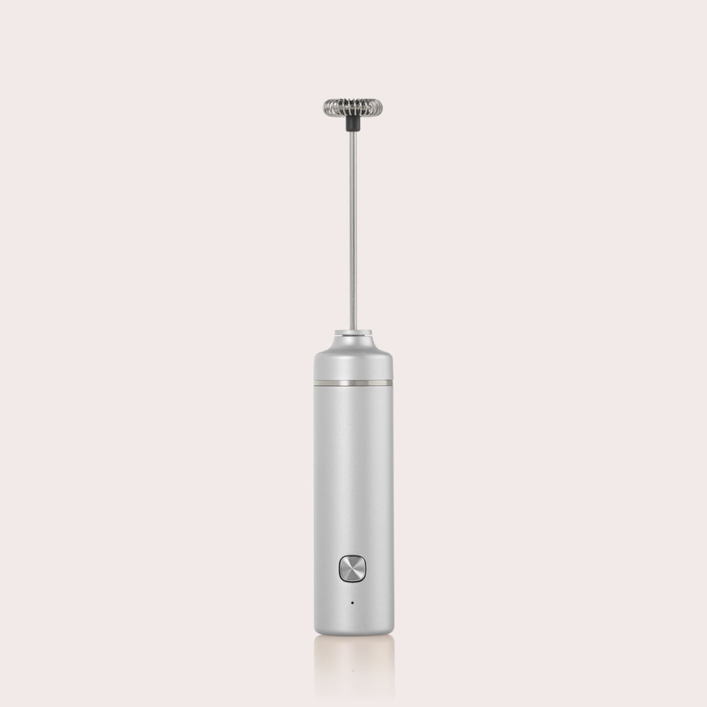Moro Electric Milk & Sauce Frother in Light Grey