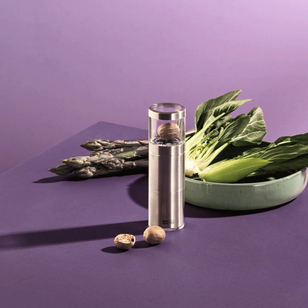 Muskatino Nutmeg Mill in Stainless Steel