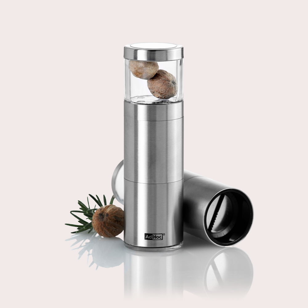 Muskatino Nutmeg Mill in Stainless Steel