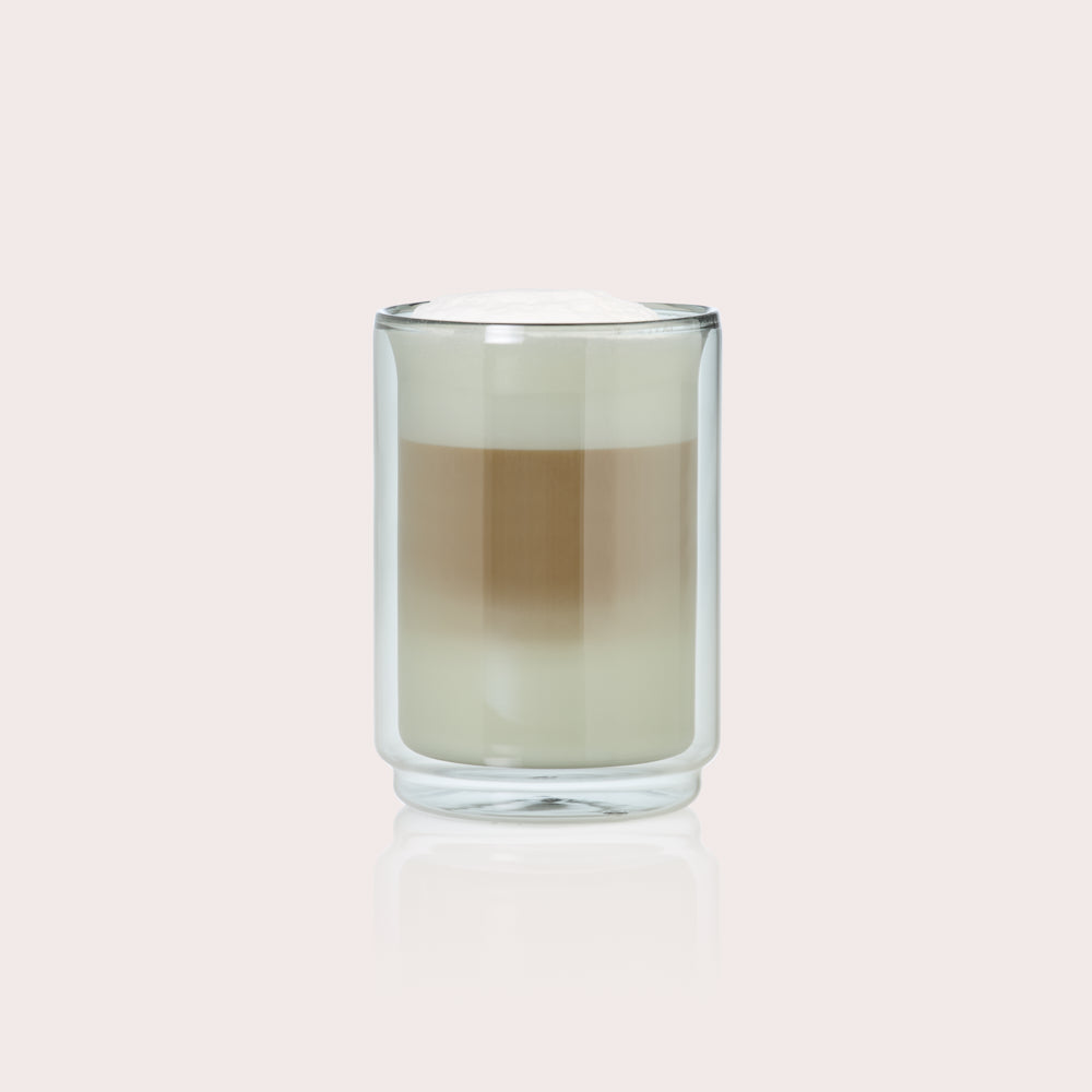 Impact Glass Mug in Grey Glass