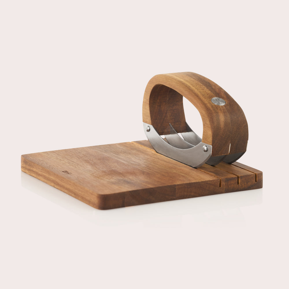 Roccaverde Chopping Knife with Chopping Board